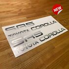 SR5 Toyota Corolla AE86 1983 1985 OEM COUPE sticker decal set