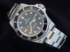 Rolex Mens Submariner Stainless Steel Watch No Date Sub Black Dial Bezel 14060