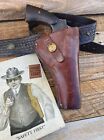 HH Heiser Brown Leather 930 Brown Leather OWB Holster For S&W Model 10 4