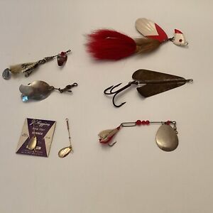 Lot of 7 Vintage  Spinner Fishing Lures
