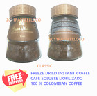 JUAN VALDEZ  Freeze Dried INSTANT COFFEE  Colombian CAFE SOLUBLE LIOFILIZADO