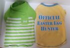 Medium Puppy/Dog Clothing Lot Of 2 Yellow/Blue Green/White Pup Crew & Simply Dog