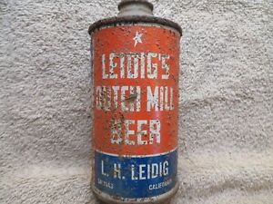 Leidig's Dutch Mill Beer Lo Profile Cone Top