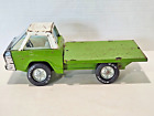 Vtg. Nylint Grant Farms Pressed Steel Stake Body Flatbed Pick Up Truck