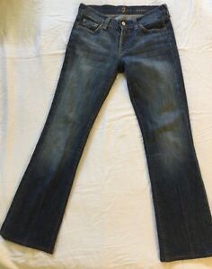 Vintage 7 for all mankind low rise bootcut jeans women 27 in