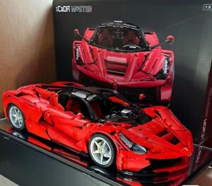 CADA Technic Ferrari LaFerrari, Race Car Model Building Kit, 1:8 Scale