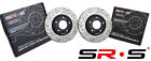 SRS Performance Front Drill Brake Rotors For Honda Civic CRX Del Sol Drilled