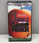 Disney’s James & the Giant Peach VHS 1996 Video Tape Special Edition Tim Burton