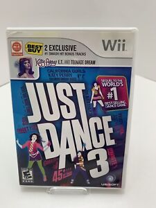 New ListingJust Dance 3 (Nintendo Wii, 2011) CIB Best Buy Exclusive Tested Works