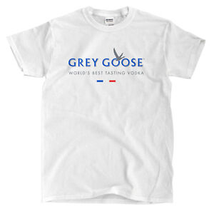 Grey Goose Vodka White T-Shirt - Ships Fast! High Quality!