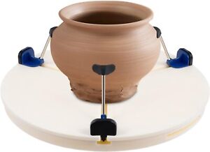 Portable Pottery Machine Turntable Clamp,15.3in Ceramic Pottery Trimming
