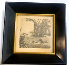 Rudolf Pauschinger (1882-1957) Pencil Signed Duck Small/Miniature Etching-Listed