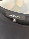Lafayette 148 Black Silk Tunic