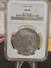 New Listing1924-S $ PEACE SILVER DOLLAR NGC AU58 