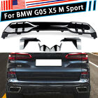 Gloss Black MP Style Rear Bumper Lip Diffuser Fits For 19-22 BMW G05 X5 M Sport (For: 2020 BMW X5)