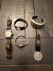 Vintage Watches - Lot of 5 - Waterbury - Elgin - Benrus - Infinity - Sheffield