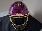 Justin Jefferson Jordan Addison DUAL SIGNED Speedflex Helmet, Minnesota Vikings