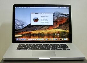 Apple MacBook Pro 2.4 GHz Core i5 4GB RAM 320GB HD 15” High Sierra