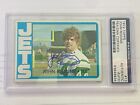 John Riggins Signed 1972 Topps #13 PSA/DNA Autographed Card RC HOF Perfect Auto