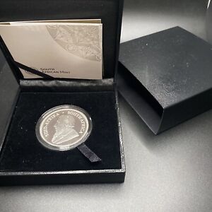 1 oz Silver 2022 South Africa Krugerrand Proof Coin w/ COA in Original Box