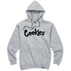 Cookies Original Logo Heather Grey Hoodie (Grey/Black)