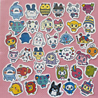 Tamagotchi 38 Stickers Pix, Uni Character Lot - Vinyl Sparkle virtual pet chara