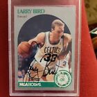 1990 NBA Hoops Larry Bird SIGNED #39 Card ITP WITNESS PSA 10 Autographed Celtics