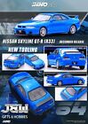 Inno64 Nissan Skyline GT-R R33 Blue 1/64