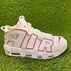 Nike Air More Uptempo Mens Size 11.5 White Athletic Shoes Sneakers 921948-102