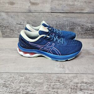 Asics Gel-Kayano 27 Womens Size 10 Blue Athletic Running Shoes Sneakers 1012A649