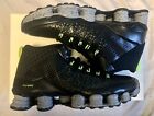 Nike Shox TLX Mid SP Flywire Shoes Black Silver Volt 677737-007 Mens 10