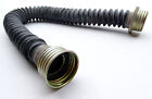 gas mask tube (hose) 40mm thread, 19.5-21.5 in (50-55cm) in length, black color