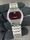 Vintage ORIENT Touchtron Digital Watch RED LED  F680105, Non-Working.
