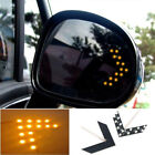 2x Yellow Car Side Rear View Mirror LED 14SMD Lamp Turn Signal Light Accessories (For: 2021 BMW X3)