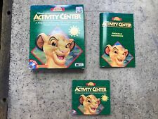 Disney's The Lion King Activity Center (Windows/Mac, 1995) PC Game CD-ROM In Box