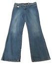 Axcess Stretch Denim Jeans Women's Size 12 Blue! MEASURMENTS! QUALITY! 99%COTTON