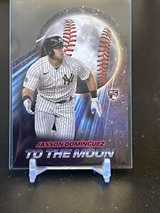 Jasson Dominguez RC 2024 Big League Baseball To The Moon Die Cut SP Yankees