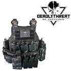 Urban Assault Shadow Ghost Camo Tactical Vest Plate Carrier