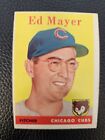 1958 Topps #461 Ed Mayer RC VG Chicago Cubs Baseball Vintage