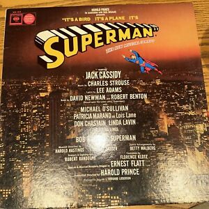 New ListingSEALED It’s A Bird It’s A Plane SUPERMAN LP 1966 Mono Broadway Musical Vinyl
