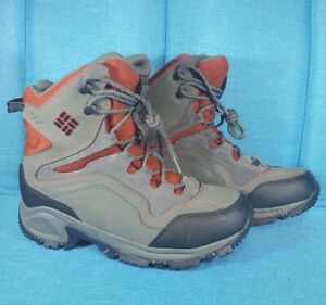 Columbia Men's Winter Boots Techlite Waterproof Omni Heat Grip Size 8 BM1525-033