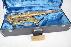 New ListingYAMAHA YTS-61 Tenor Saxophone Wind Instrument Gold Excellent W/Hard Case