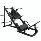 SPART Leg Press and Hack Squat Machine with Weight Storage 2000lbs Capacity