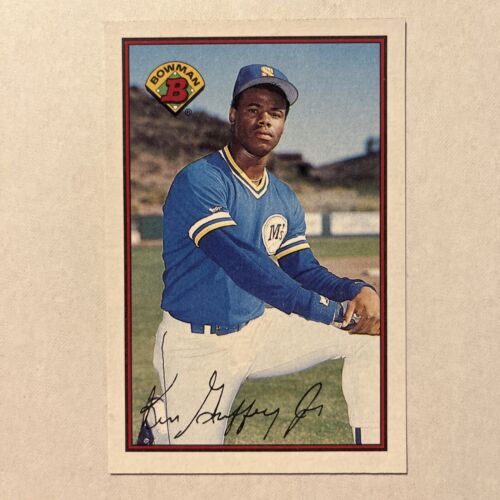 Ken Griffey Jr. Signed 1989 Bowman RC GREAT CONDITION