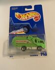Hot Wheels 1991 Recycling Truck #143 Bright Green Vintage Blue Card