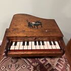 Vintage 1950’s Child’s Toy Wooden Baby Grand Piano