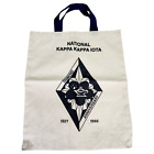 Kappa Kappa Iota Fraternity Book Bag 1996 Large Educators Education Anniversary