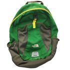 The North Face Recon Squash Kids Bright Green Backpack School Outdoors Casual