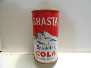 SHASTA SPARKLING COLA F/T SODA CAN~SHASTA BEVERAGES,SAN FRANCISCO,CAL