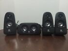 (4) Logitech Z506 Surround Sound 5.1 Home Theater Speaker System (Speakers Only)